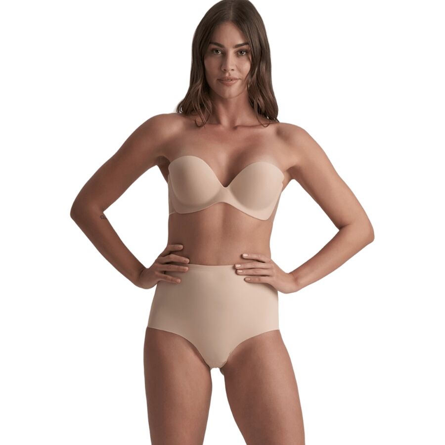BYE-BRA - DIVA BRA SUJETADOR ADHESIVO BEIGE COPA C