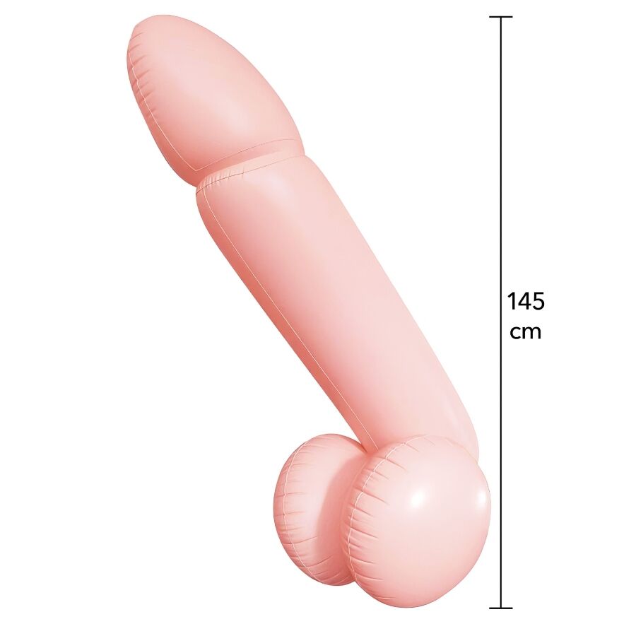 HIDDEN DESIRE - RIESIGER AUFBLASBARER PENIS, 145 CM
