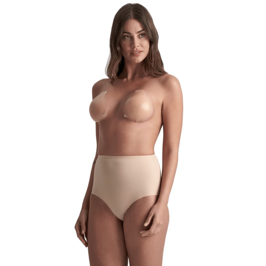 BYE-BRA - COPAS DE SILICONA BEIGE COPA A