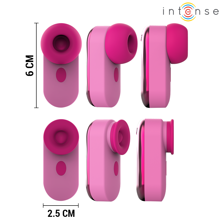 INTENSE - SABRINA CLIT STIMULATOR ROSA