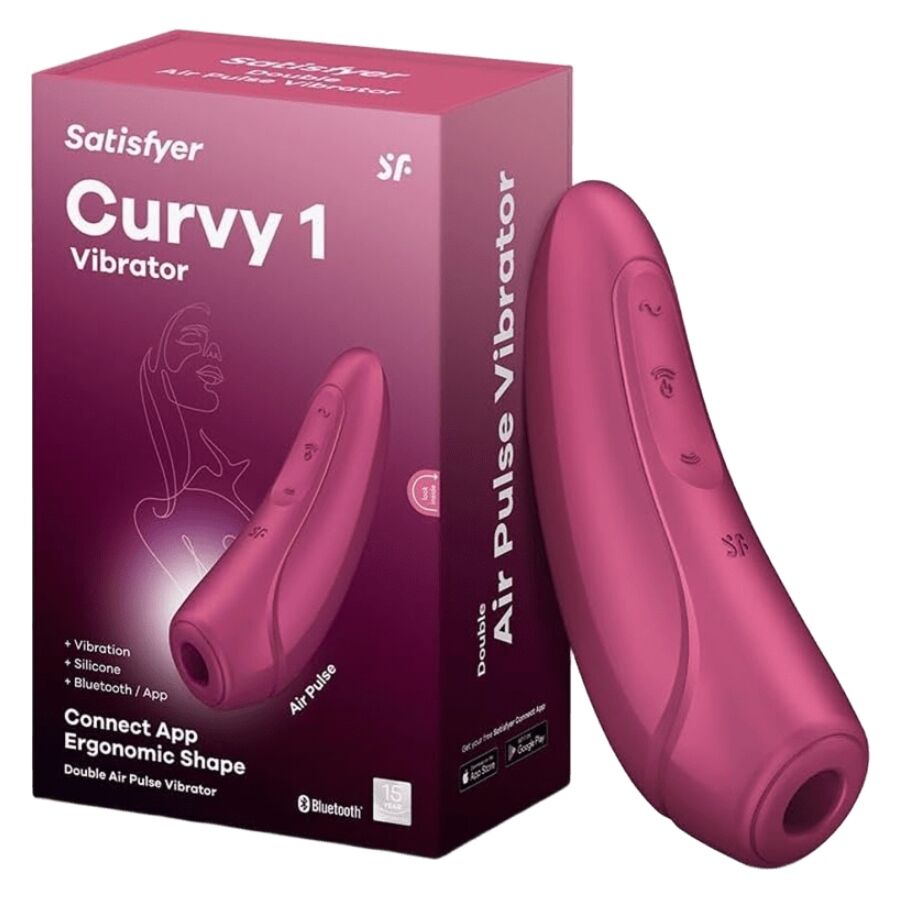 SATISFYER - CURVY 1 ROT PINK