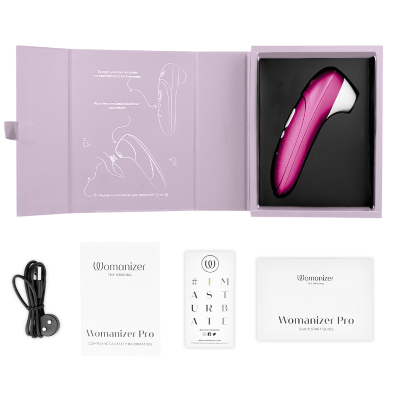 Womanizer – Pro Vibrant Klitoralstimulator Pink