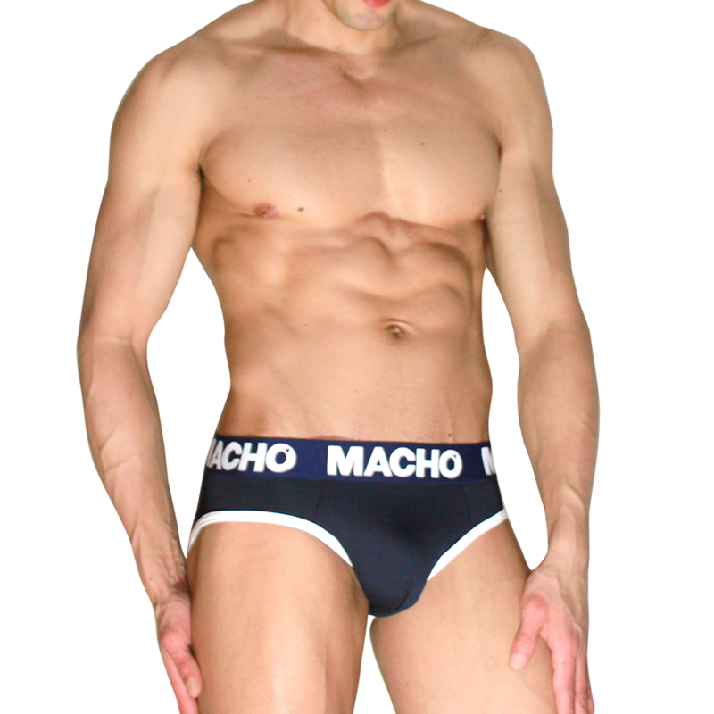 MACHO - MCH008 MARINEBLAU KLASSISCHES SLIP L