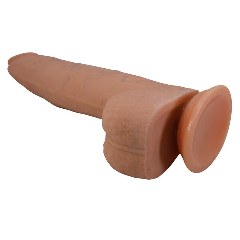 PRETTY LOVE - FABIAN FLEXIBLER DILDO MIT SAUGKAPSEL FLEISCH
