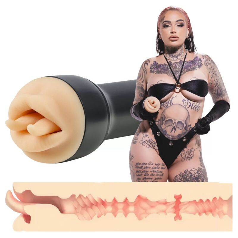 KIROO - RAVEN MOUTH REALISTISCHER VIPERINEN-MASTURBATOR
