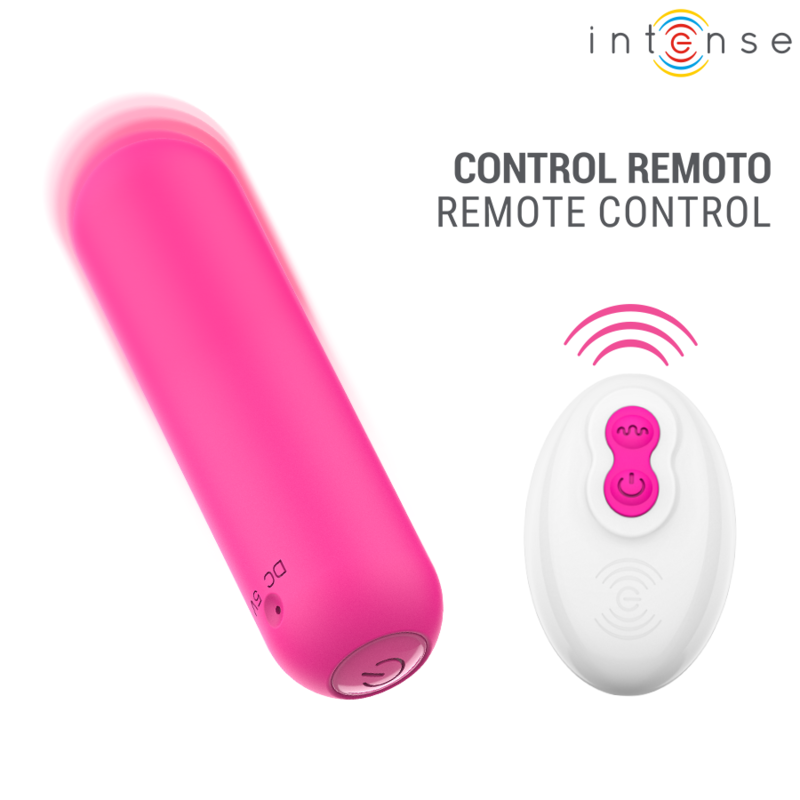 INTENSE - JUDY WIEDERAUFLADBARER VIBRATIONSKUGEL MIT FERNBEDIENUNG PINK
