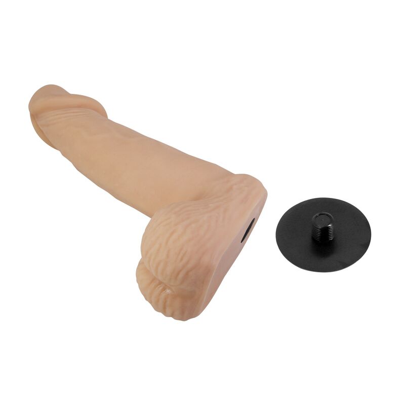 PRETTY LOVE - ZANE HARNESS MIT FLEXIBLES DILDO 17 CM Ø 4,3 CM NATÜRLICH