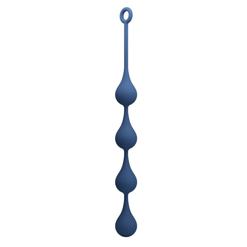 MR PLAY – BLAUE SILIKON-ANALPOLSTER, GRÖSSE XL, 52,5 CM