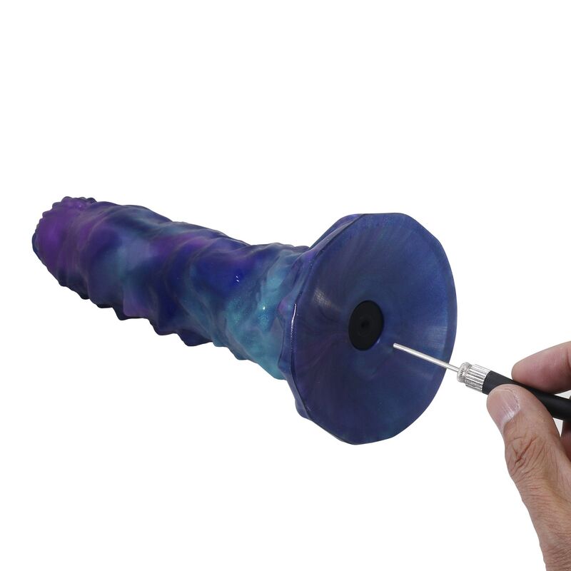 POWER MONSTERS - DUSKWALKER SENTINEL DREIFARBIGER AUFBLASBARER FANTASY-SILIKONDILDO 23 CM Ø 5 CM