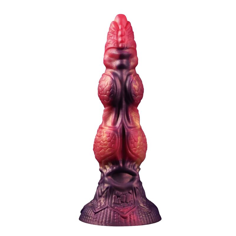 POWER MONSTERS – SAVAGE BEASTLORD DREIFARBIGER FANTASY-SILIKONDILDO 24 CM Ø 5 CM