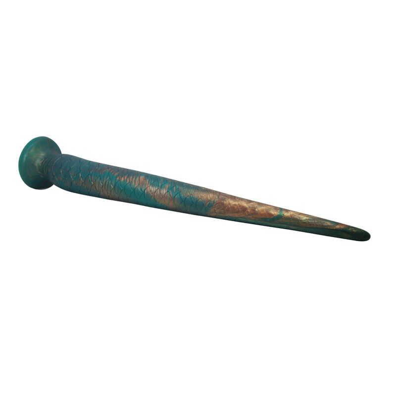 POWER MONSTERS - WILDWYRM TAIL BICOLOR FANTASY SILIKONDILDO 47 CM Ø 4 CM