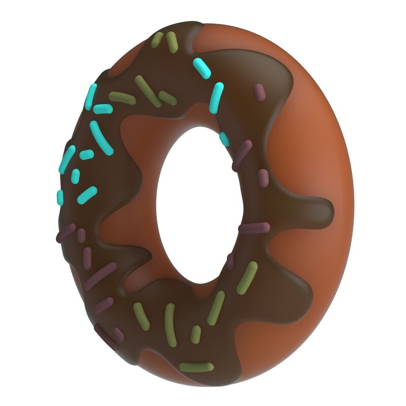 PRETTY LOVE - SUPER DONUT PENISRING BRAUN