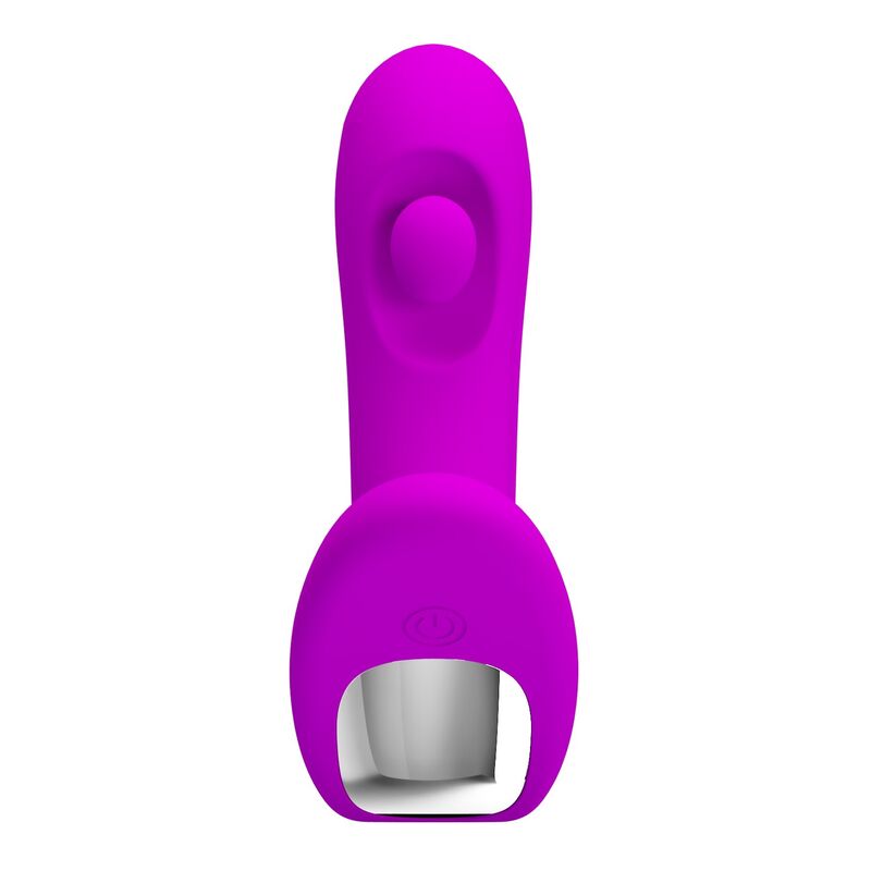 PRETTY LOVE - BAUER WIEDERAUFLADBARER PROSTATA-MASSAGEGERÄT MIT 12 MODI, LILA