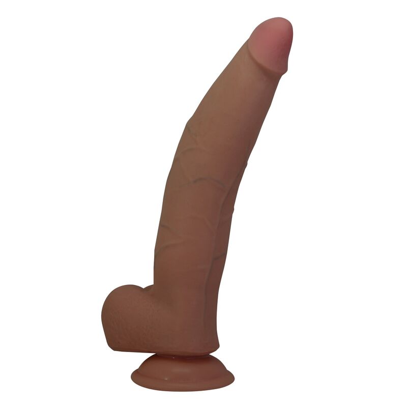 PRETTY LOVE - CUTHBERT REALISTISCHER FLEXIBLER DILDO 20 CM Ø 5 CM TPE BRAUN