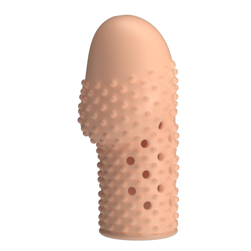 PRETTY LOVE – GEEK'S PENISHÜLLE FÜR EINEN DICKEREN PENIS IN NATURFARBE