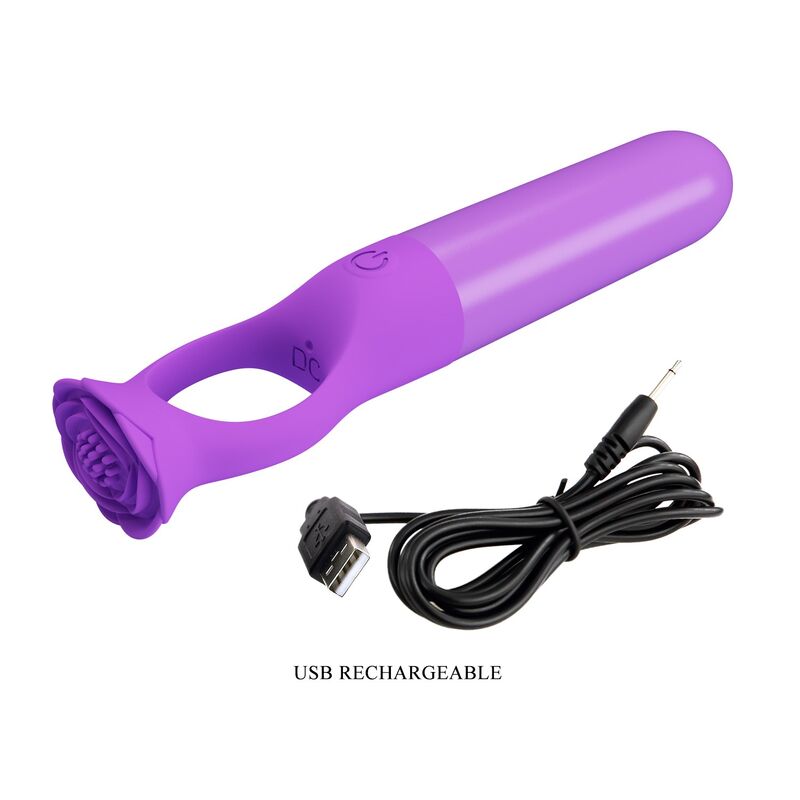 PRETTY LOVE - GIANA WIEDERAUFLADBARER MINI-VIBRATOR-MASSAGEGERÄT LILA