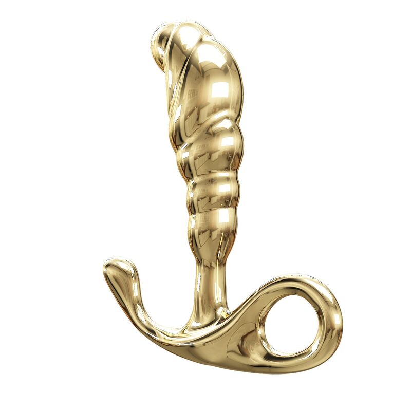 PRETTY LOVE – JACK PROSTATAMASSAGEGERÄT AUS ZINKLEIDE, GOLD