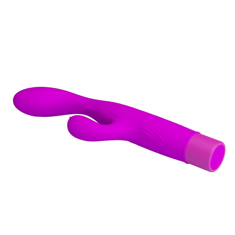 PRETTY LOVE - JENE DOPPEL-STIMULATIONS-VIBRATOR FÜR G-PUNKT UND KLITORIS, LILA