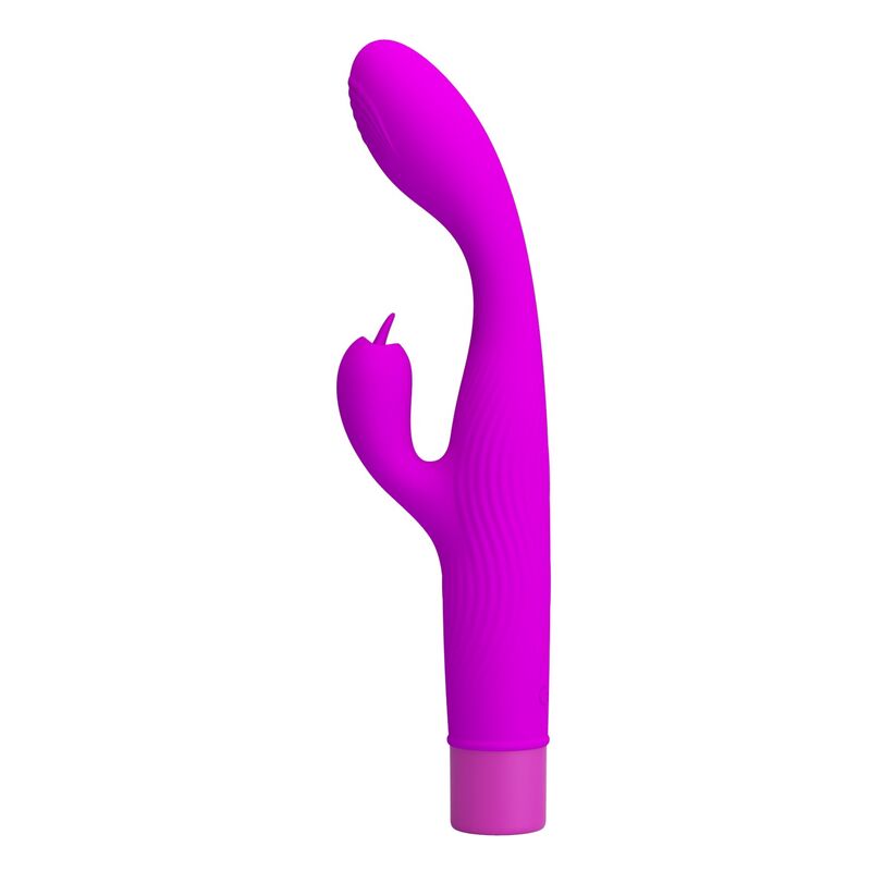 PRETTY LOVE - JENE DOPPEL-STIMULATIONS-VIBRATOR FÜR G-PUNKT UND KLITORIS, LILA