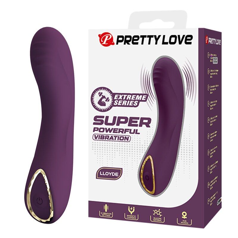 PRETTY LOVE - LLOYDE WIEDERAUFLADBARER VIBRATOR MIT 10 FUNKTIONEN, LILA