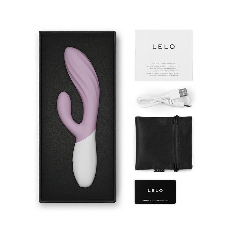 LELO - INA TWIST DOPPELVIBRATOR HASE FÜR G-PUNKT UND KLITORIS PINK