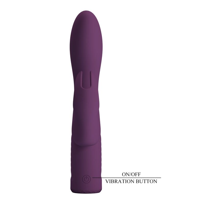 PRETTY LOVE - OLIVIA WIEDERAUFLADBARER HASENVIBRATOR MIT 10 FUNKTIONEN