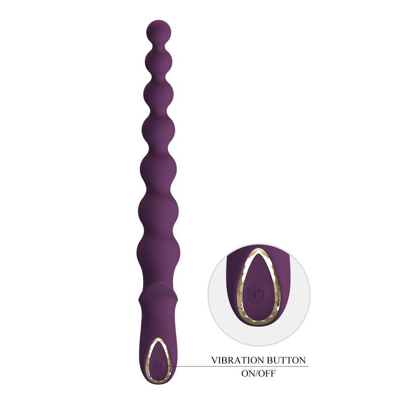 PRETTY LOVE - MADISON WIEDERAUFLADBARER ANALVIBRATOR MIT 10 FUNKTIONEN
