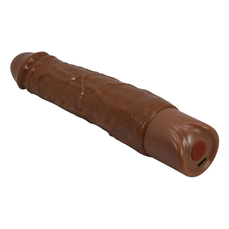 Pretty Love – Owen Realistischer Vibrator 22,5 cm Ø 4,5 cm Braun
