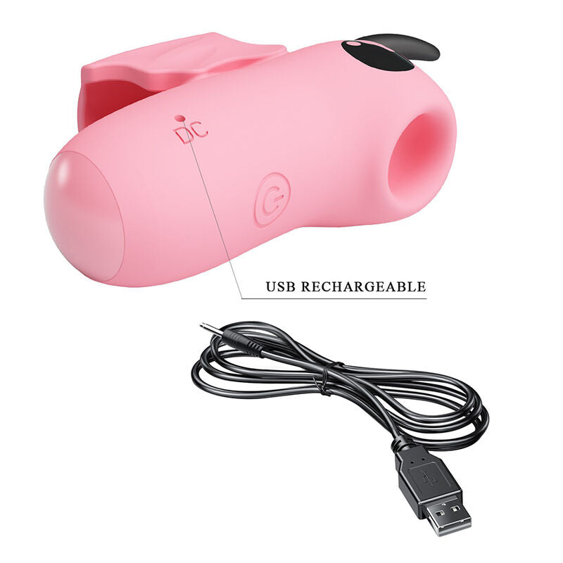 Pretty Love – Magic Devil Wiederaufladbarer Fingerstimulator Pink
