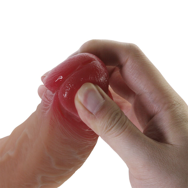 PRETTY LOVE - TERIN PLUS REALISTISCHER SILIKONDILDO MIT SAUGNAPF 37,6 CM Ø 5,5 CM