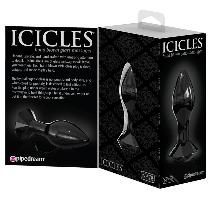 Icicles – N. 78 Glas Analstecker