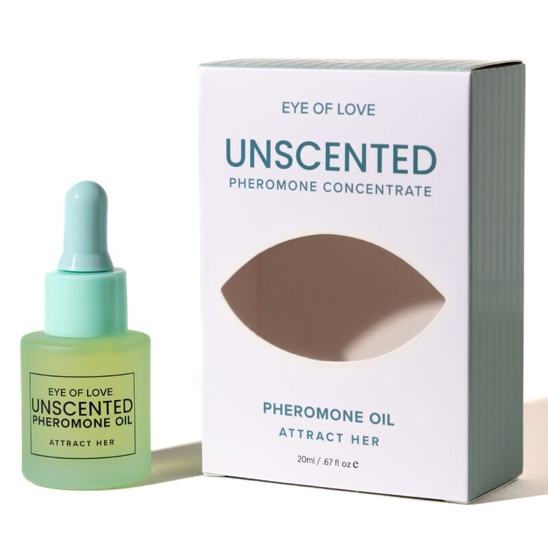 EYE OF LOVE – PHEROMONHALTIGES PARFÜMÖL FÜR MÄNNER, GERUCHSNEUTRAL, 20 ML