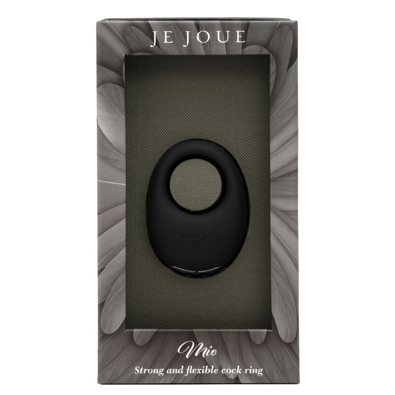 Je Joue – Wiederaufladbarer Schwarzer Vibrator mit Fernbedienung