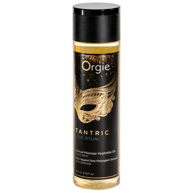ORGIE - TANTRISCHES LIEBESRITUAL, SENSUELLE MASSAGE, PFLANZENÖL, 200 ML