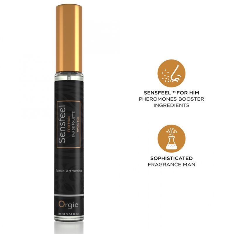 ORGIE - SENSFEEL FÜR DEN MÄNNER, PHEROMON-BOOSTER, EAU DE TOILETTE, REISEGRÖSSE 10 ML