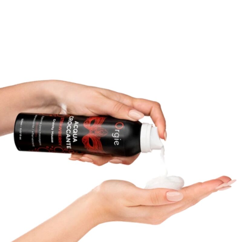ORGIE - ACQUA CROCCANTE ERDBEER KNUSPRIGES MASSAGEMOUSSE 150 ML