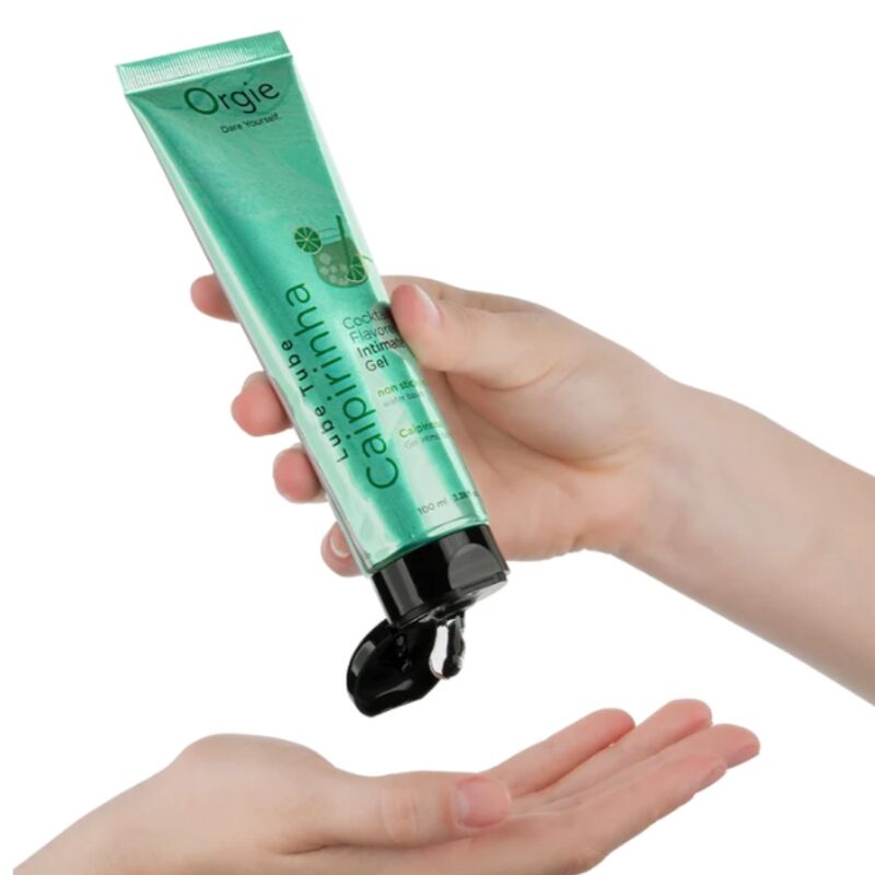 ORGIE - GLEITGEL-TUBE-COCKTAIL CAIPIRINHA, KÜSSTBARES, WASSERBASIERTES INTIMGEL, 100 ML