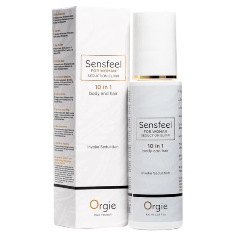 ORGIE - SENSFEEL FÜR FRAUEN VERFÜHRUNGS-ELIXIER 10 IN 1 KÖRPER UND HAAR 100 ML