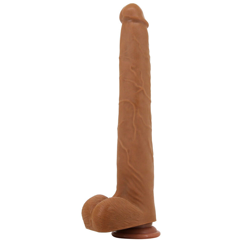 PRETTY LOVE - VIGGO REALISTISCHER, WEICHES HAUTGLEITENDER DILDO, 36,5 CM, BRAUN