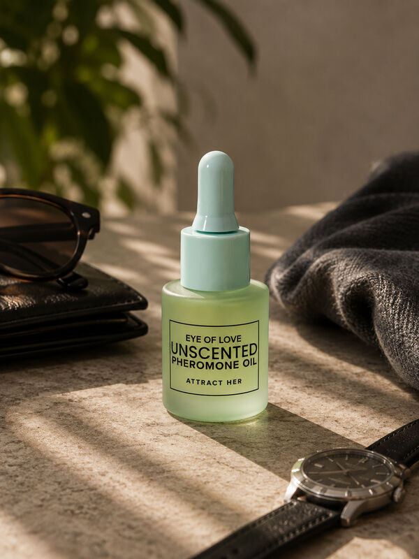 EYE OF LOVE – PHEROMONHALTIGES PARFÜMÖL FÜR MÄNNER, GERUCHSNEUTRAL, 20 ML