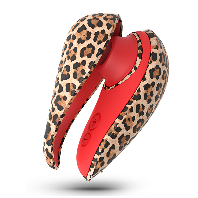 WOMANIZER - LIBERTY 2 SAUG-KLITORISSTIMULATOR, 8 INTENSITÄTSSTUFEN, LEOPARDENMUSTER