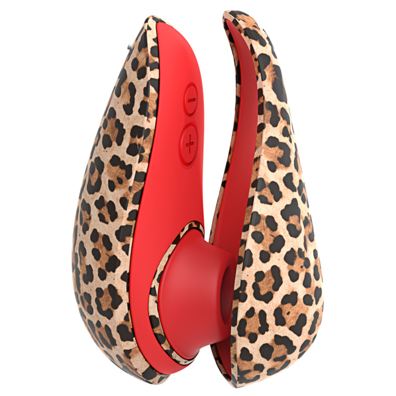 WOMANIZER - LIBERTY 2 SAUG-KLITORISSTIMULATOR, 8 INTENSITÄTSSTUFEN, LEOPARDENMUSTER