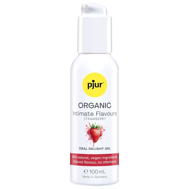 pjur – Bio-Organische Intim-Aromen Erdbeere-Gel 100 ml