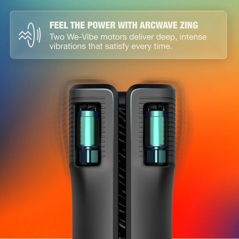 ARCWAVE - ZING VIBRIERENDER MÄNNLICHER STROKER MIT DOPPELMOTOR SCHWARZ