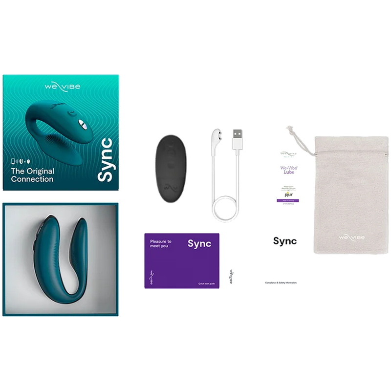 WE-VIBE - SYNC 2 VERSTELLBARER PAARVIBRATOR SAMTGRÜN
