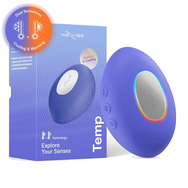 WE-VIBE - TEMPERATURHEIZ- UND -KÜHLVIBRATOR LAVENDELBLAU