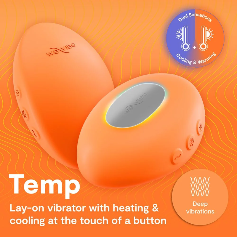 WE-VIBE - TEMPERATURHEIZ- UND -KÜHLVIBRATOR MANDARINE