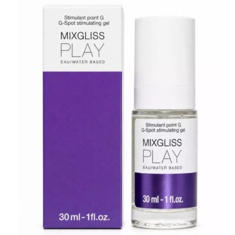 Mixgliss – Play G-Punkt-Stimulationsgel mit Heiß-Kalt-Effekt ohne Duft 30 ml