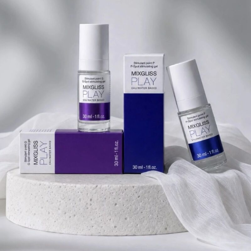 Mixgliss – Play P-Punkt-Stimulationsgel mit Heiß-Kalt-Effekt ohne Duft 30 ml