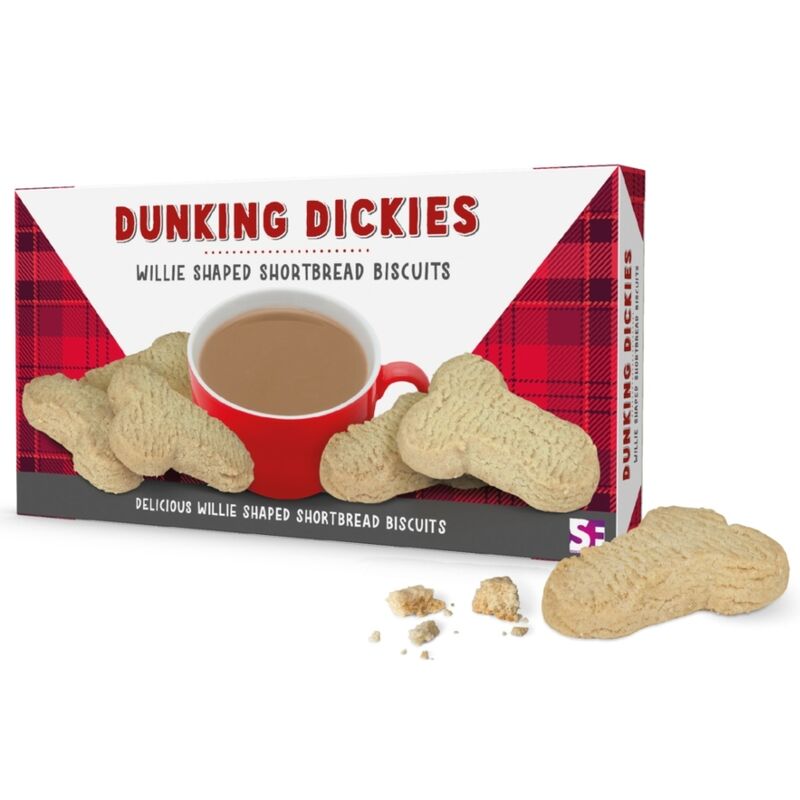 Spencer & Fleetwood – Dunking Dickies Penisförmige Butter-Shortbread-Kekse 130 G